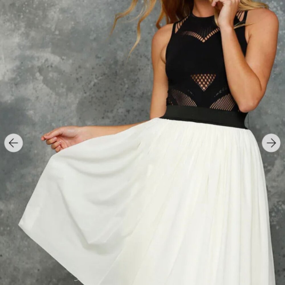 Black Milk Dawn Midi Skirt size Small